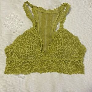 Lime Aerie Bralette - Medium
